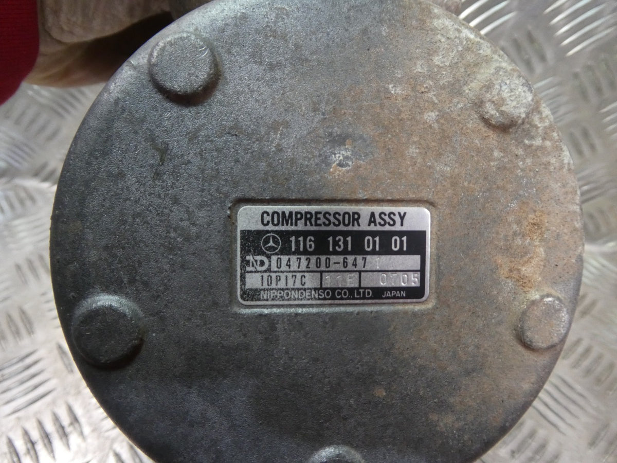 Mercedes-Benz C126 W126 II Serie Klimakompressor ORIGINAL NIPPONDENSO gebraucht - 1161310101 – Produktansicht 6