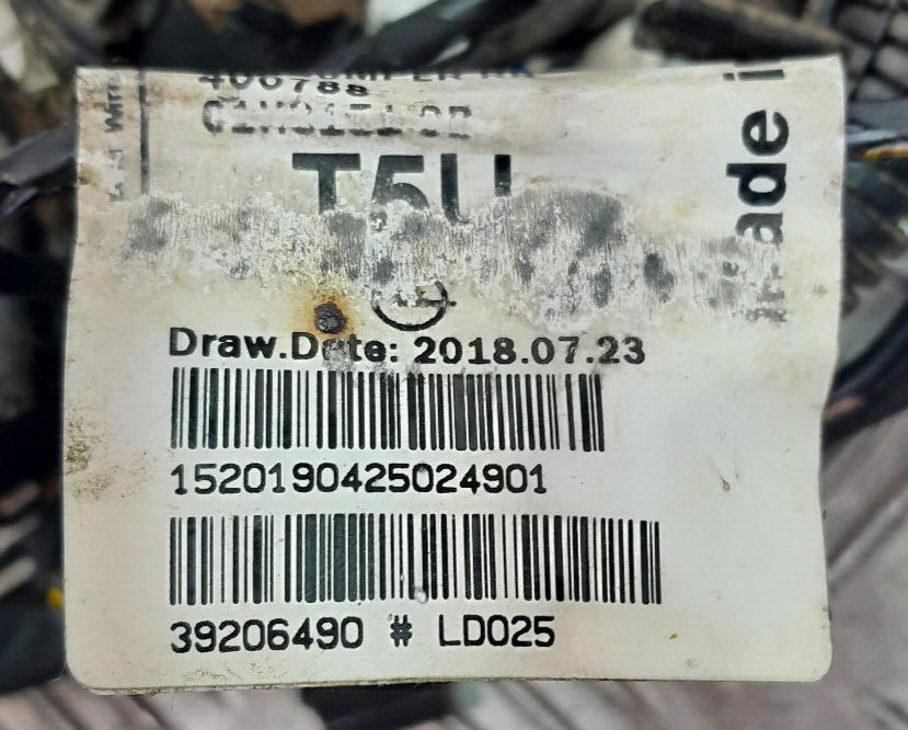 OPEL ASTRA K 1.4 Turbo Original PDC Einparkhilfe Kabelbaum T5U gebraucht - 39206490 – Produktansicht 2
