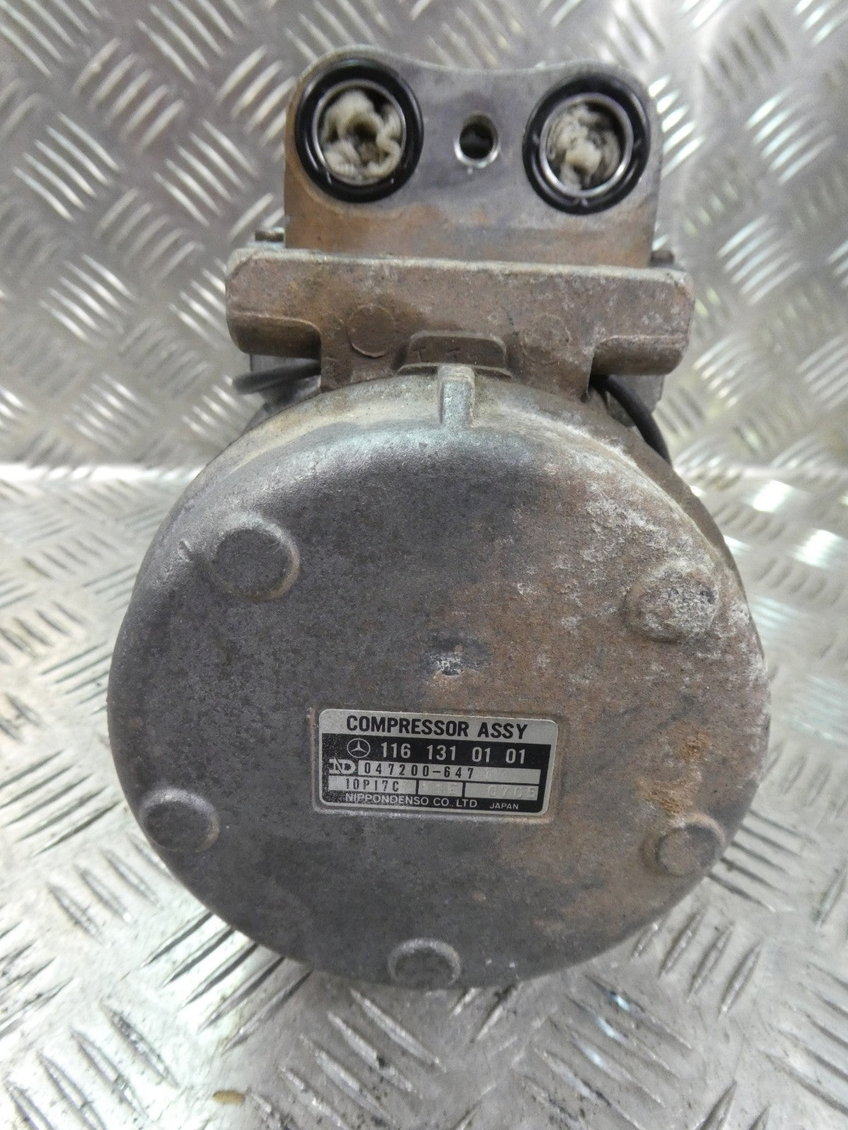 Mercedes-Benz C126 W126 II Serie Klimakompressor ORIGINAL NIPPONDENSO gebraucht - 1161310101 – Produktansicht 4