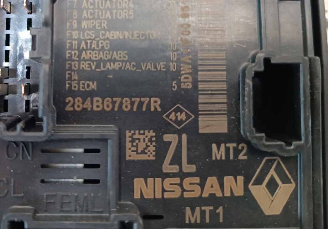 Renault Zoe 2022 Body Control Module BCM Steuergerät ORIGINAL gebraucht - 284B67877R – Produktansicht 3