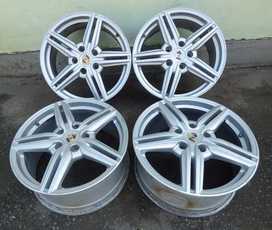 Porsche Cayenne II 92A 2012 Alufelgen Satz Felgen 19" Zoll 7P5601025E gebraucht - Original – Produktansicht 1