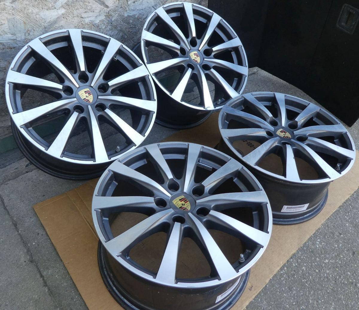 Orig Porsche 970 19 zoll Alufelgen satz SPEEDLINE mit RDK & Nabendeckel ORIGINAL gebraucht - Panamera – Produktansicht 13